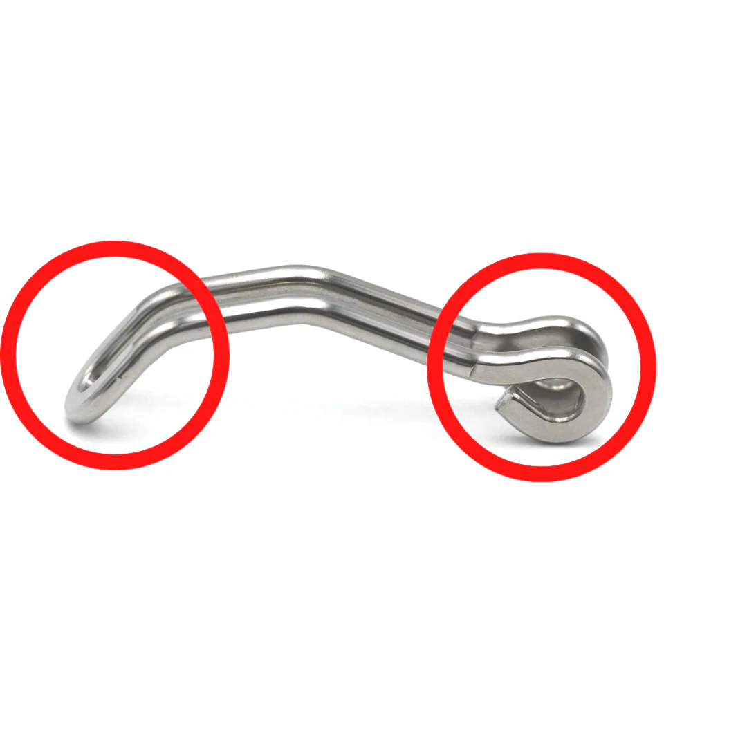 KiLEY Center Fork Stay SS-01 - Silver