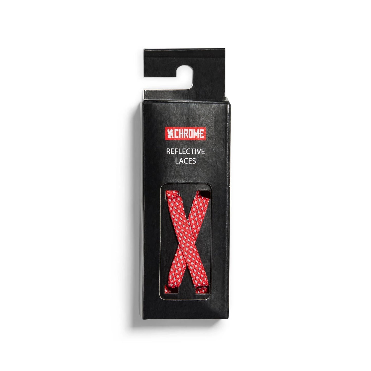 Chrome Industries Reflective Laces - Red Reflective