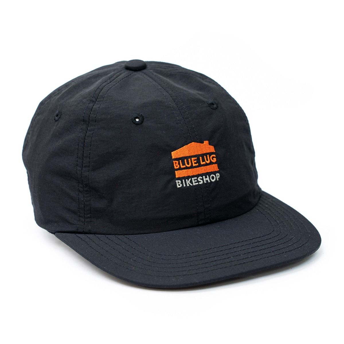 Blue Lug 6-Panel House 6-Panel Cap - Black