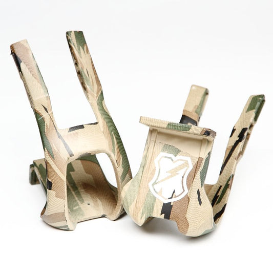 MASH Nylon Double Toe Clips - Desert Camo