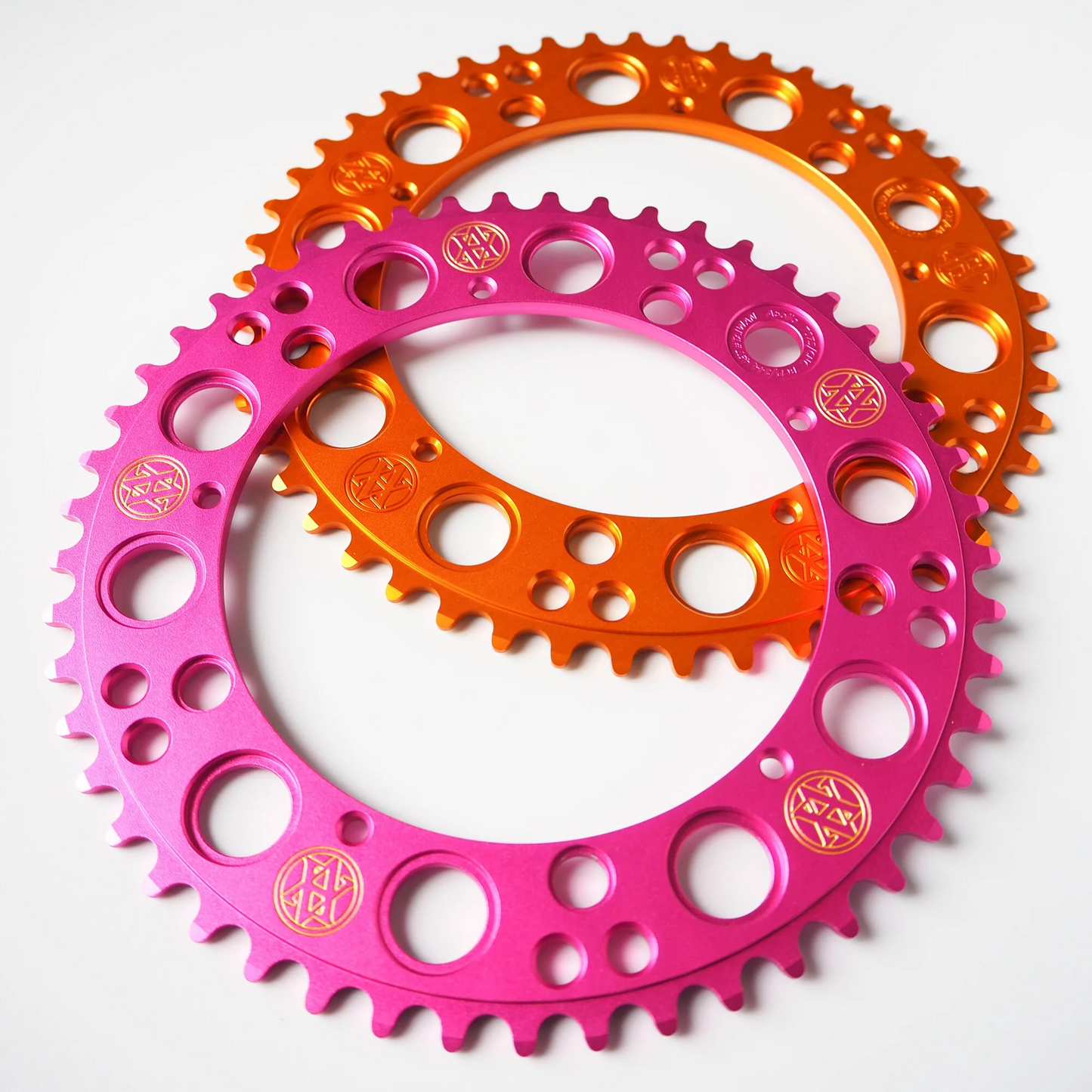 Alter Cycles Apollo Chainring AP49P - Pink 49T