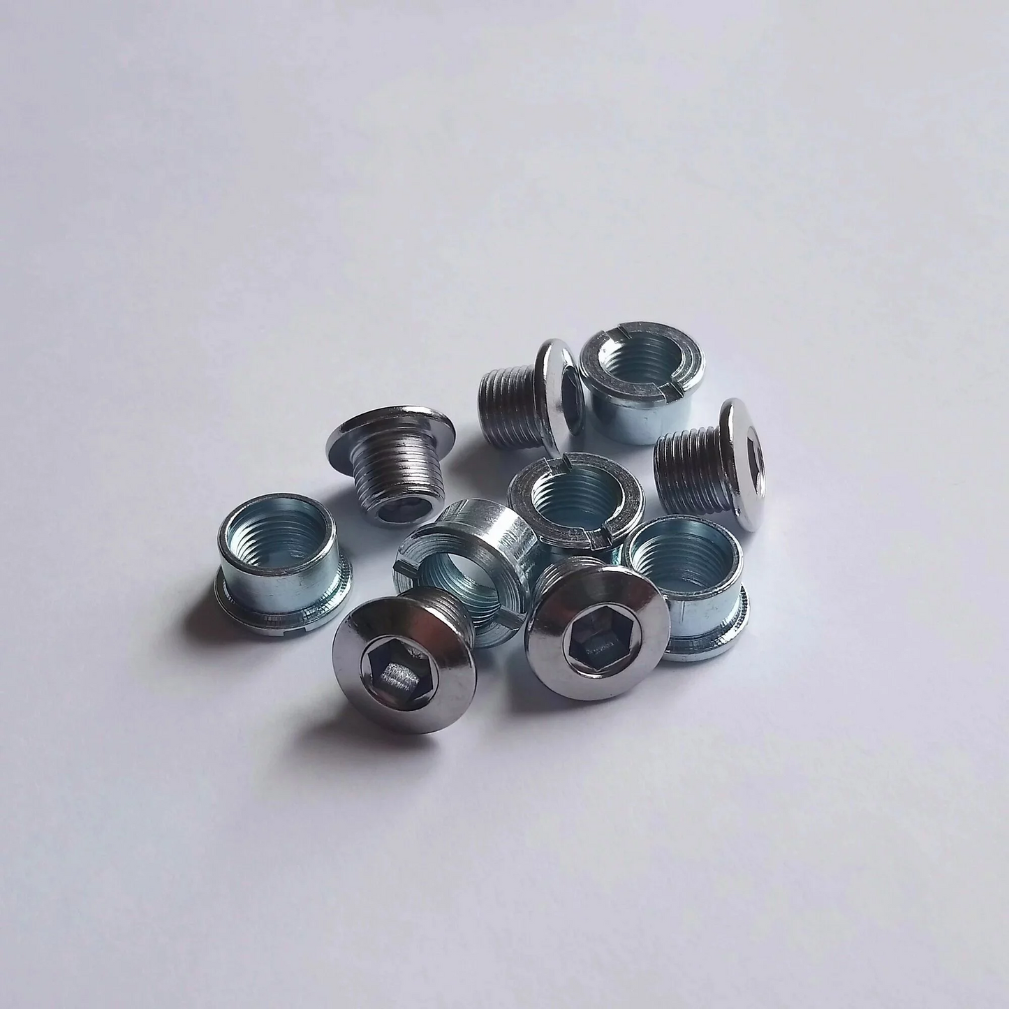 Alter Cycles Chainring Bolt & Nut - Silver