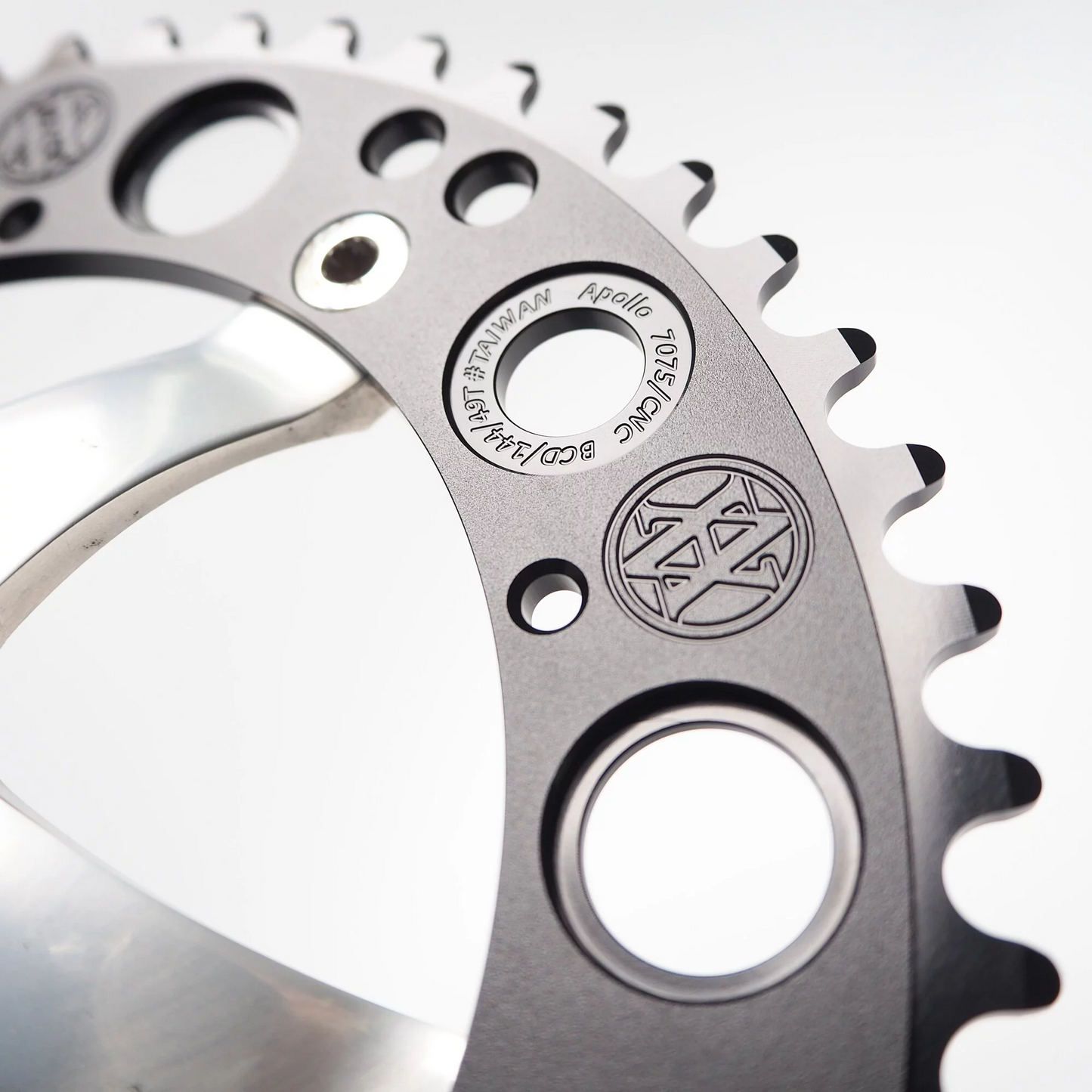 Alter Cycles Apollo Chainring AP49B - Black 49T