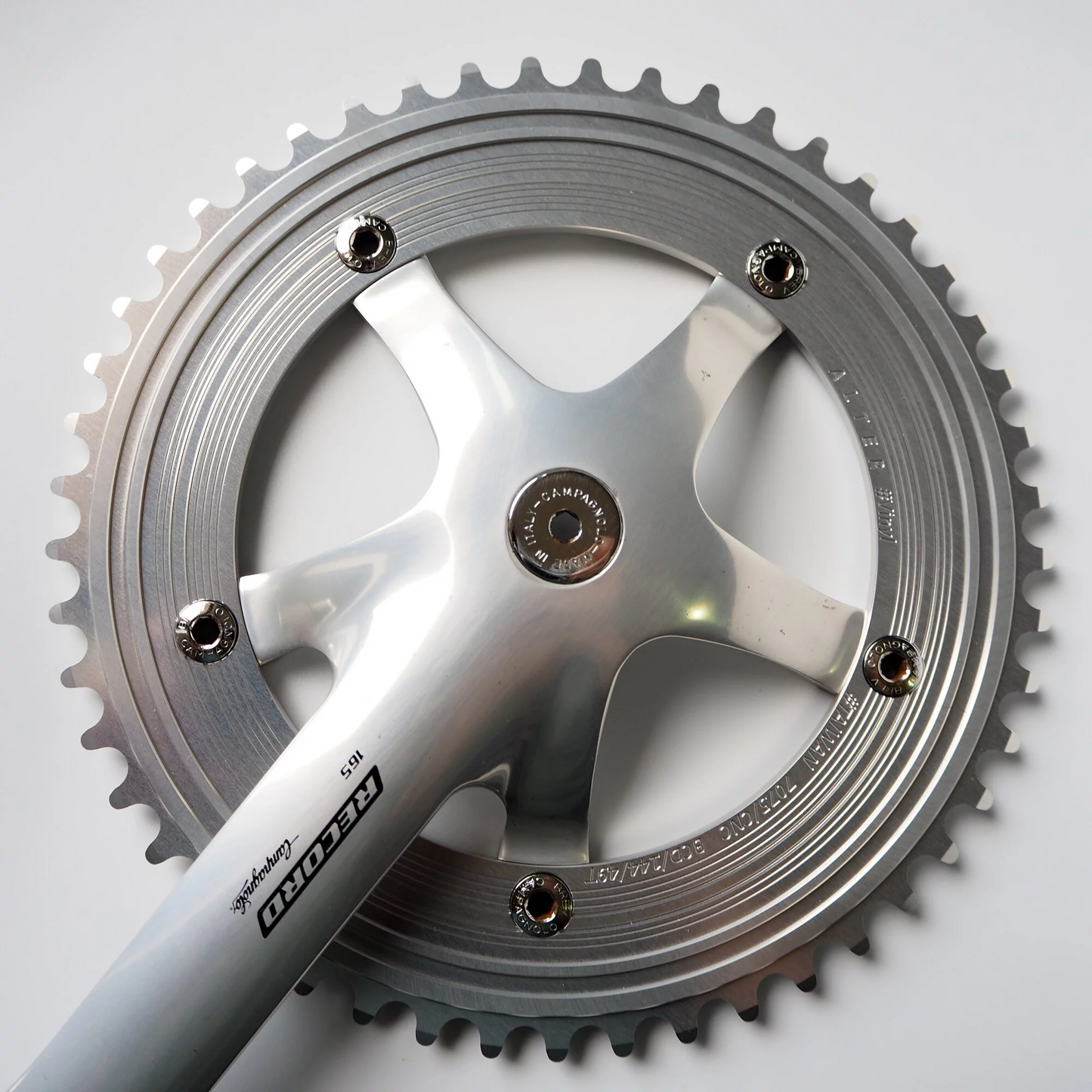 Alter Cycles Vinyl Chainring V49SS - Silver 49T