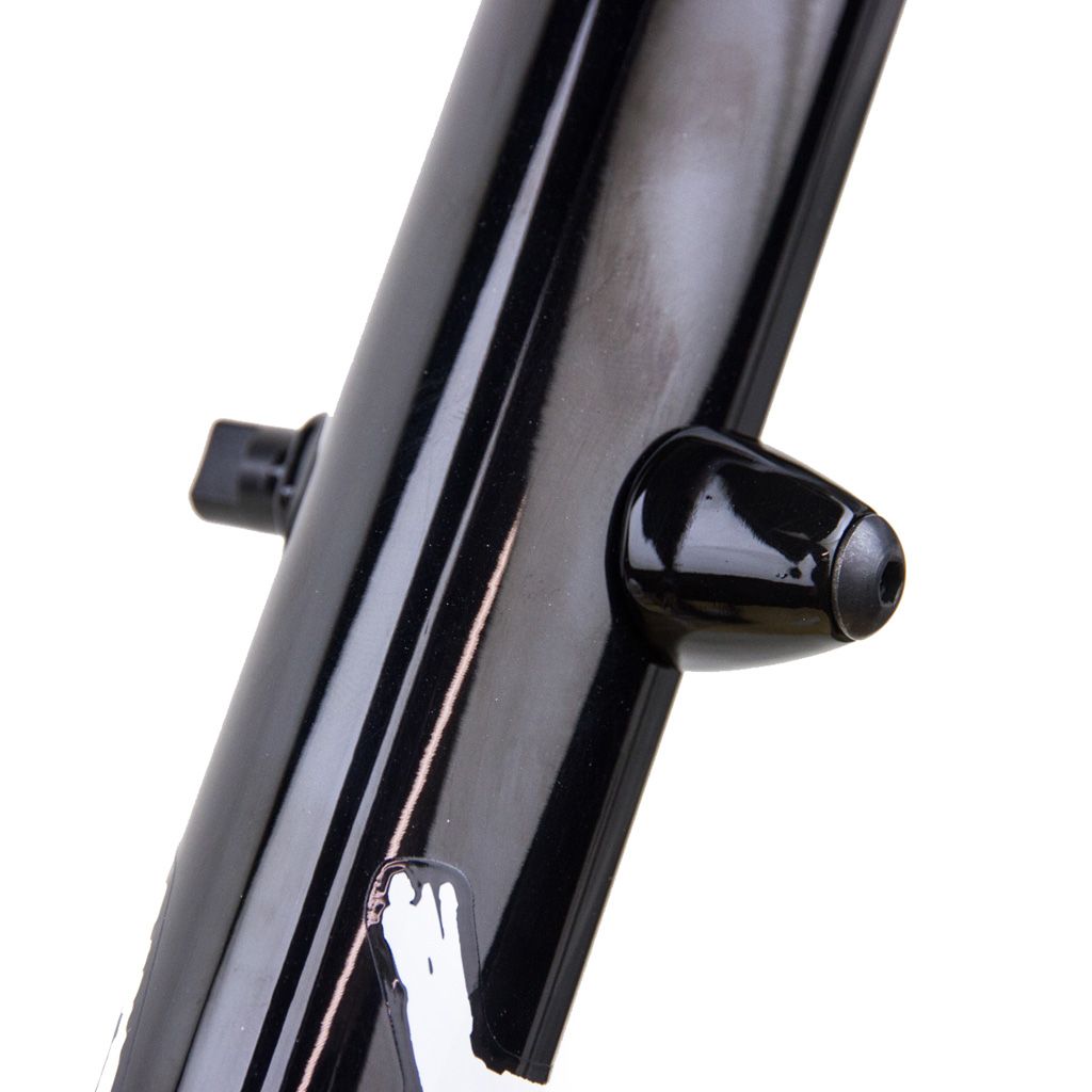Blue Lug Downtube Shifter Boss Cover - Black