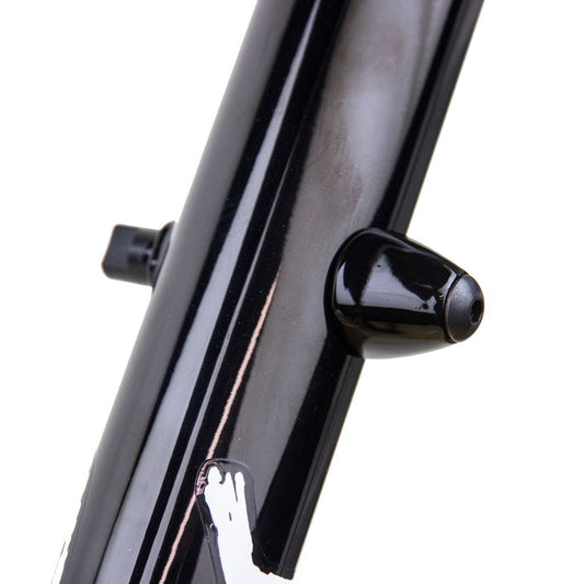 Blue Lug Downtube Shifter Boss Cover - Black