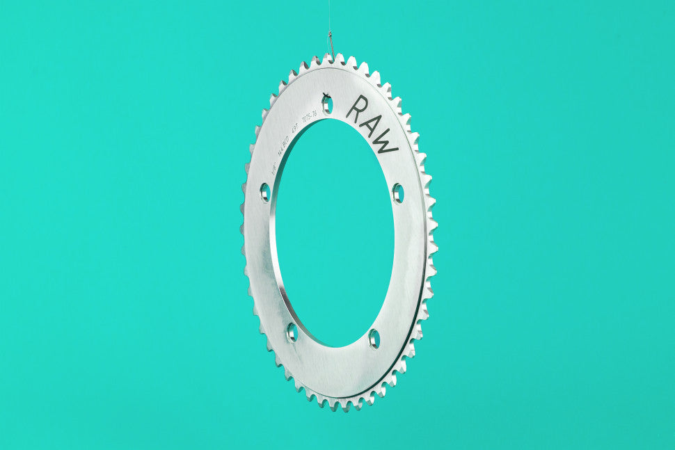 Raketa RAW Track Chainring - Silver