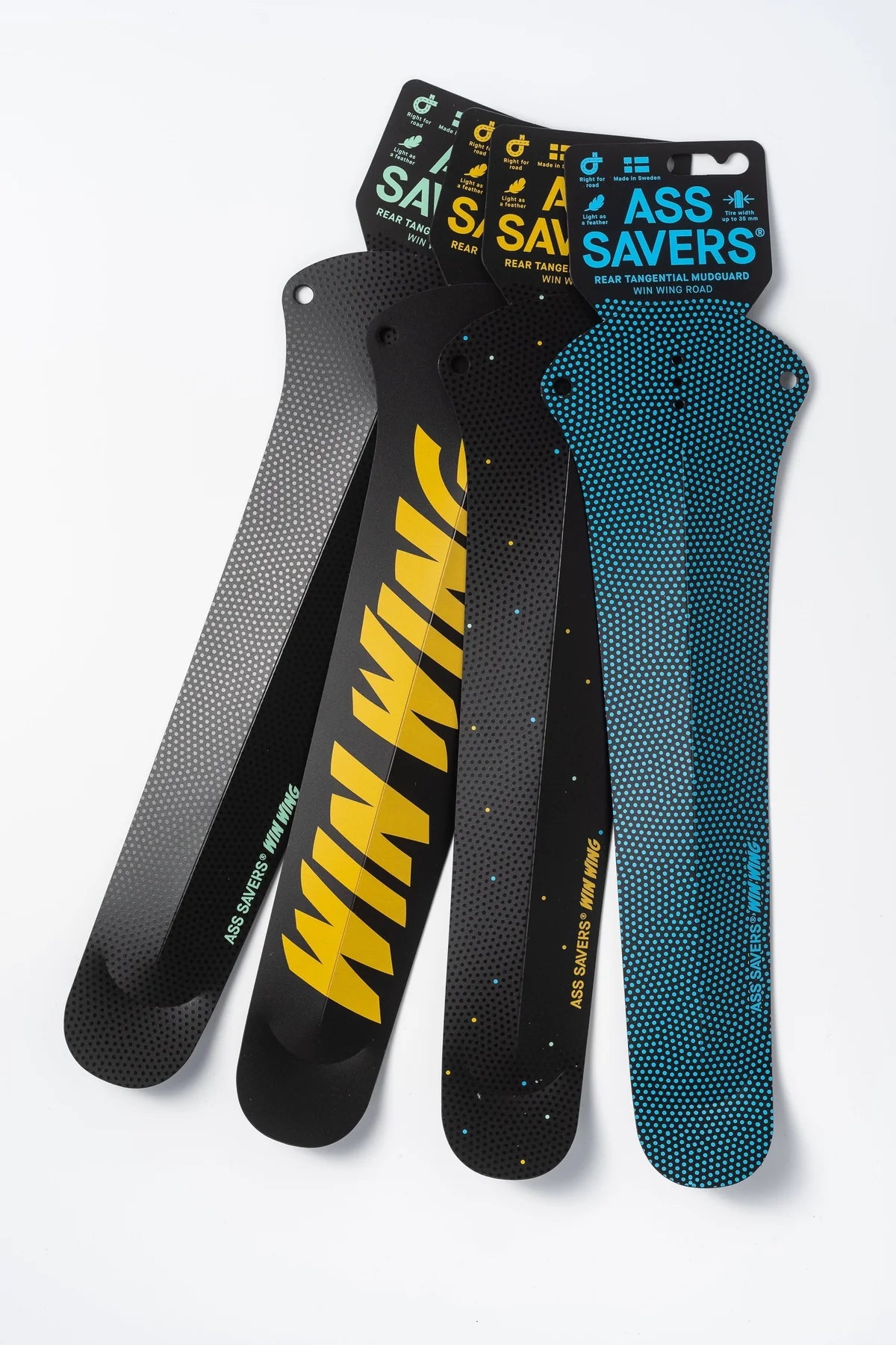 Ass Savers Win Wing 2 Road - Blue Dots