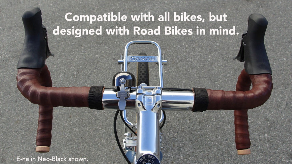 Crane Bells E-Ne Bicycle Bell - Brown Alloy