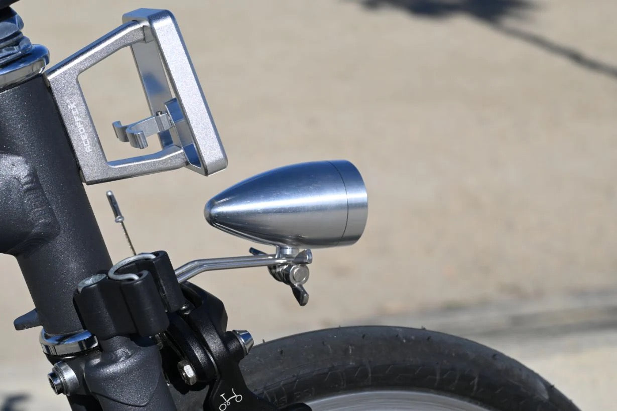 KiLEY Bullet Light LM-018 Front Light - Silver