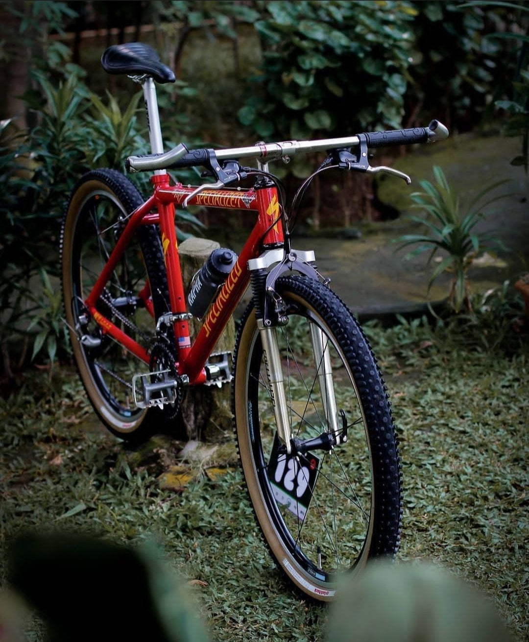 Ken Bike Flat Handlebar - Black
