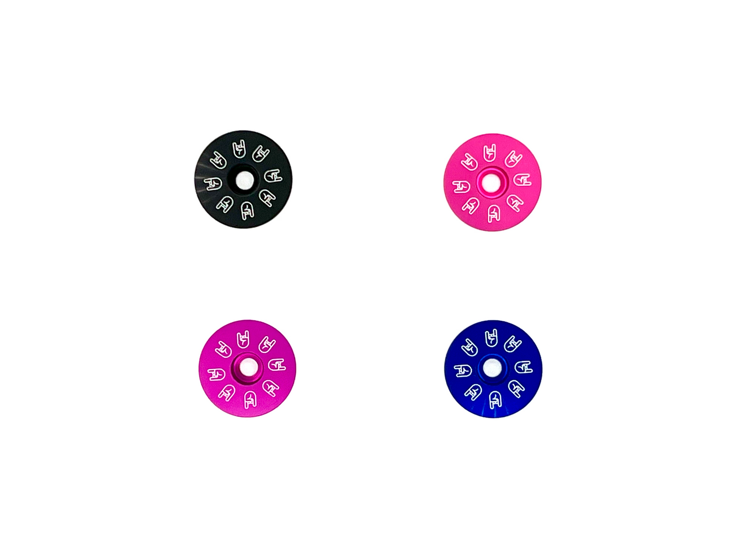 RawkCaps "Rock And Roll" Top Cap - Dark Blue