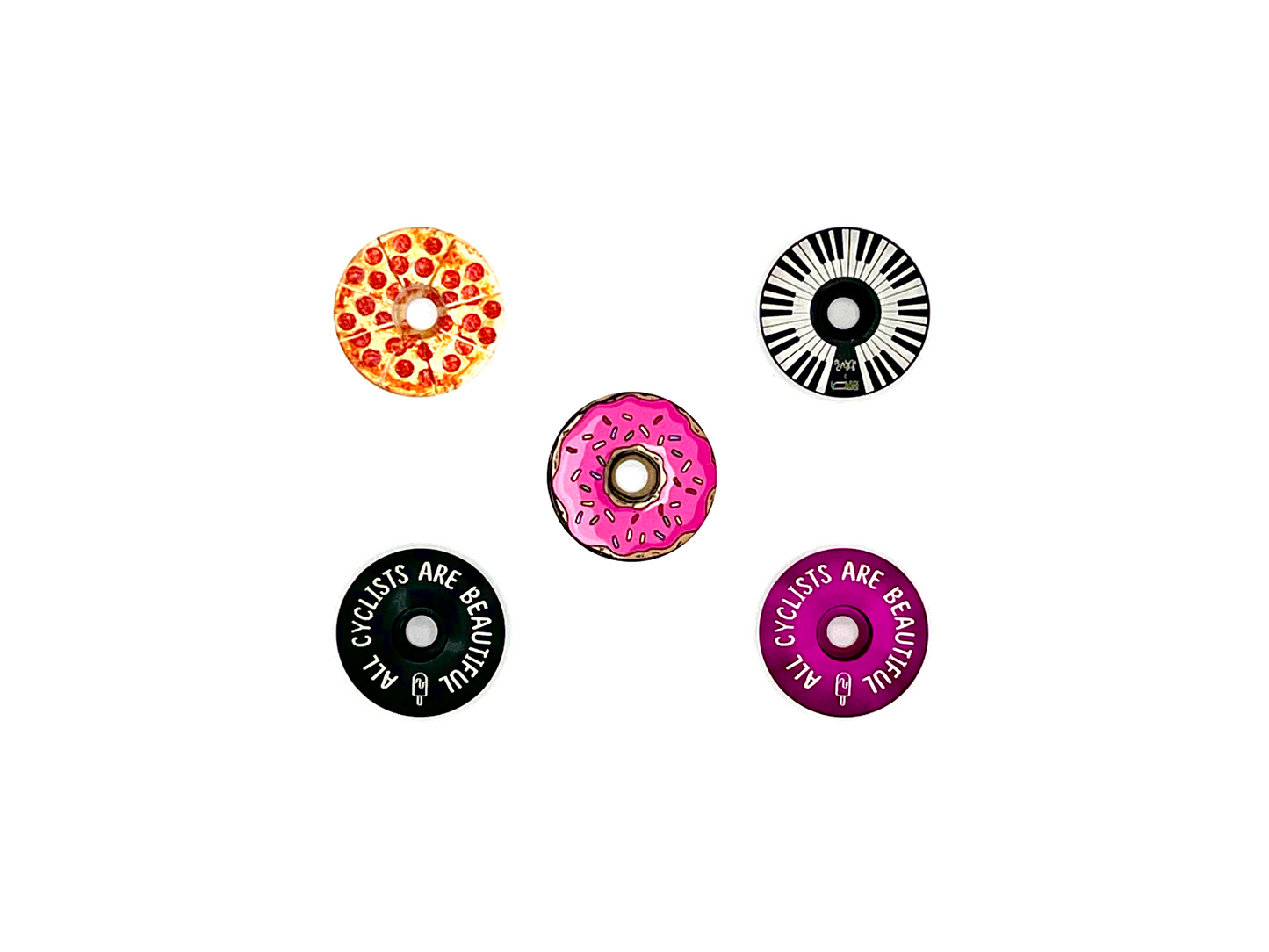 RawkCaps "Pizza" Top Cap