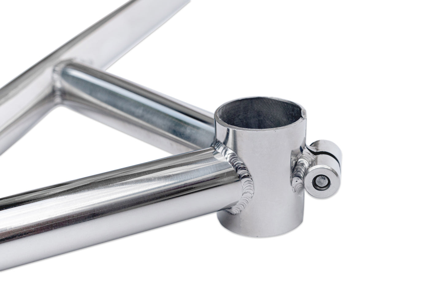Ken Bike Bullmoose Handlebar - Polished Chrome