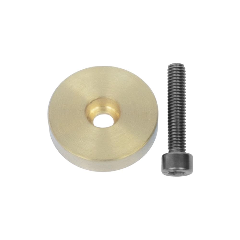 Boru Components Brass Flat Integrated Top Cap