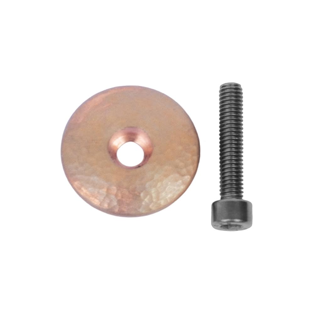 Boru Components Copper Hammered Top Cap