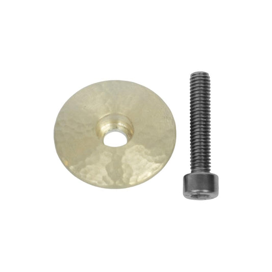 Boru Components Brass Hammered Top Cap