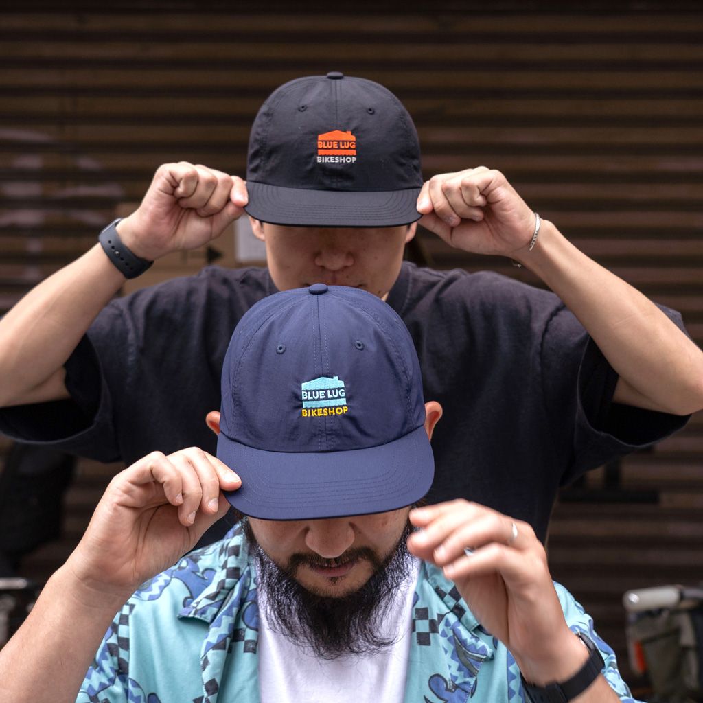 Blue Lug 6-Panel House 6-Panel Cap - Black
