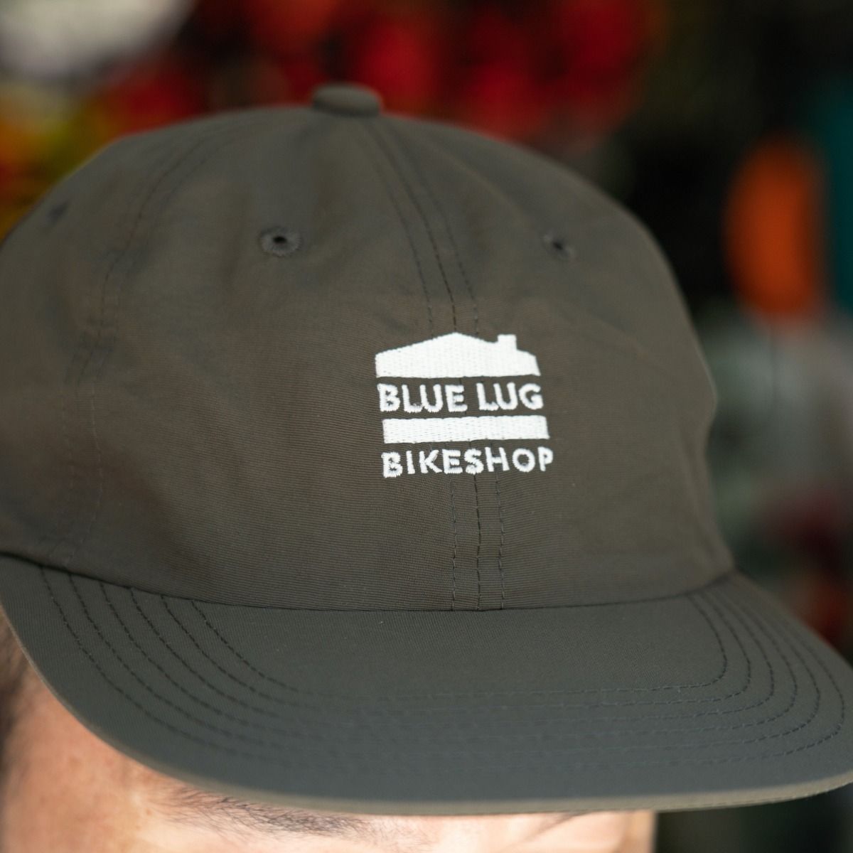 Blue Lug 6-Panel House 6-Panel Cap - Olive