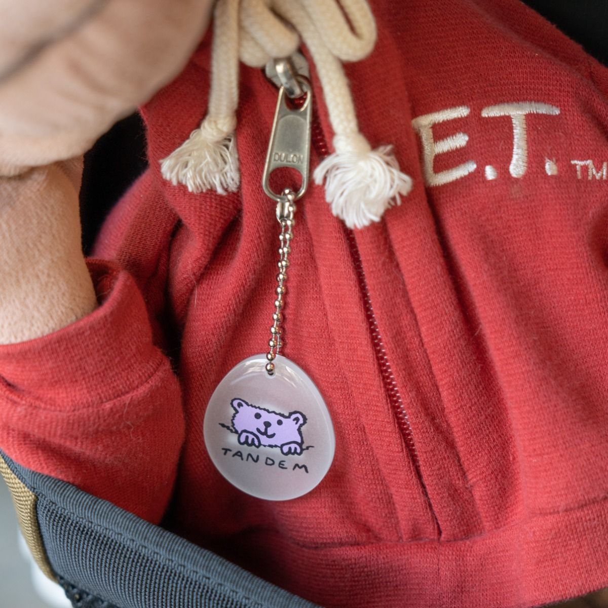 Blue Lug Tandem Glow Key Ring