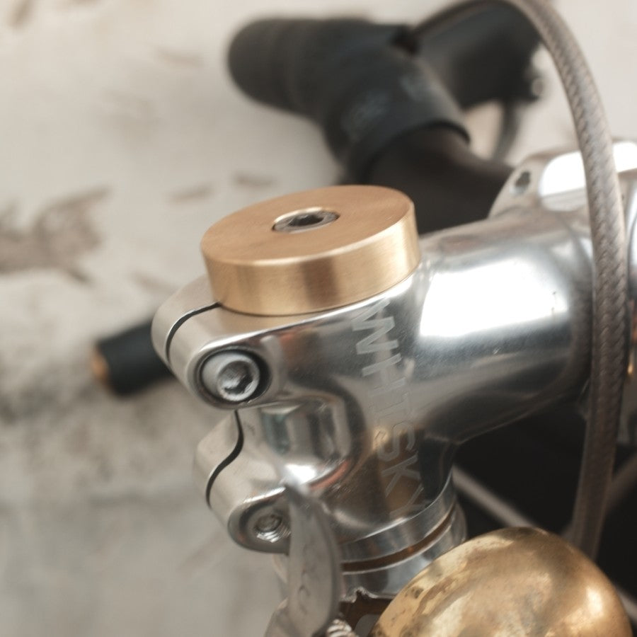 Boru Components Brass Flat Integrated Top Cap