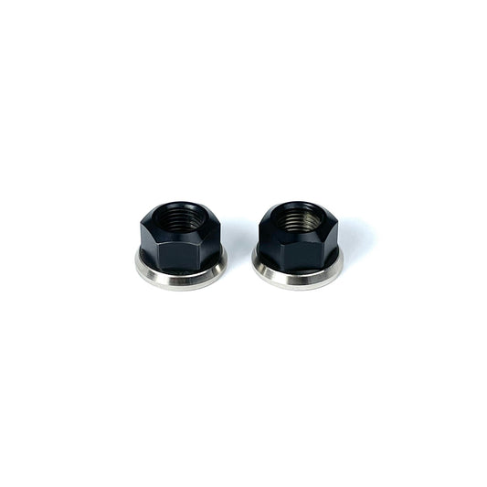 Runwell Elite Hub Nuts - Black/Silver