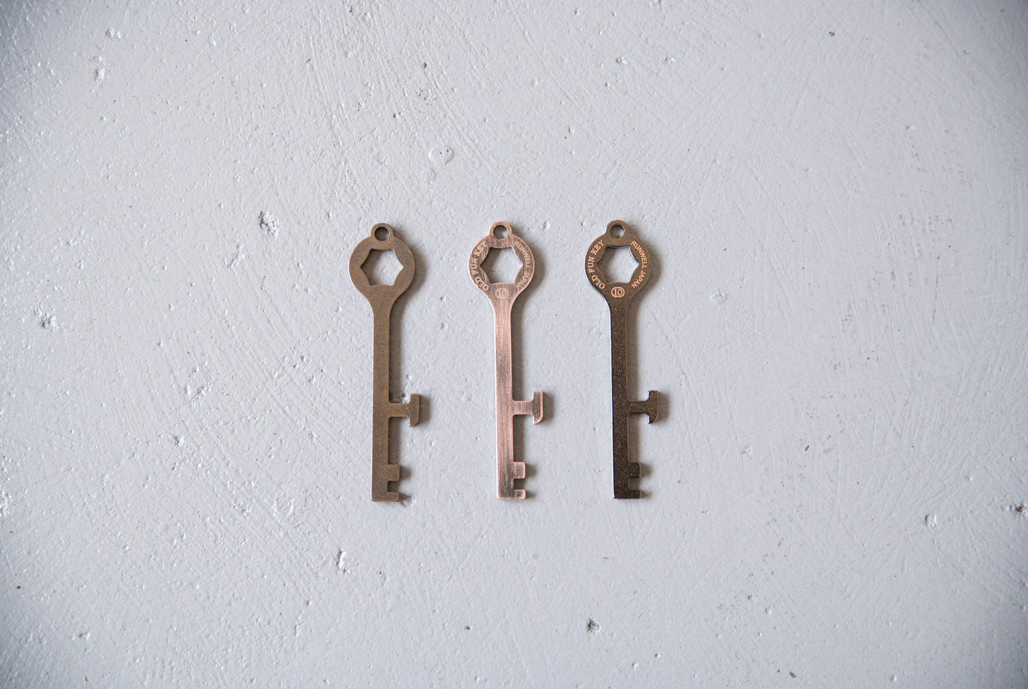 Runwell Old FunKey Keychain Bottle Opener