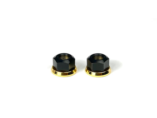 Runwell Elite Hub Nuts - Black/Gold