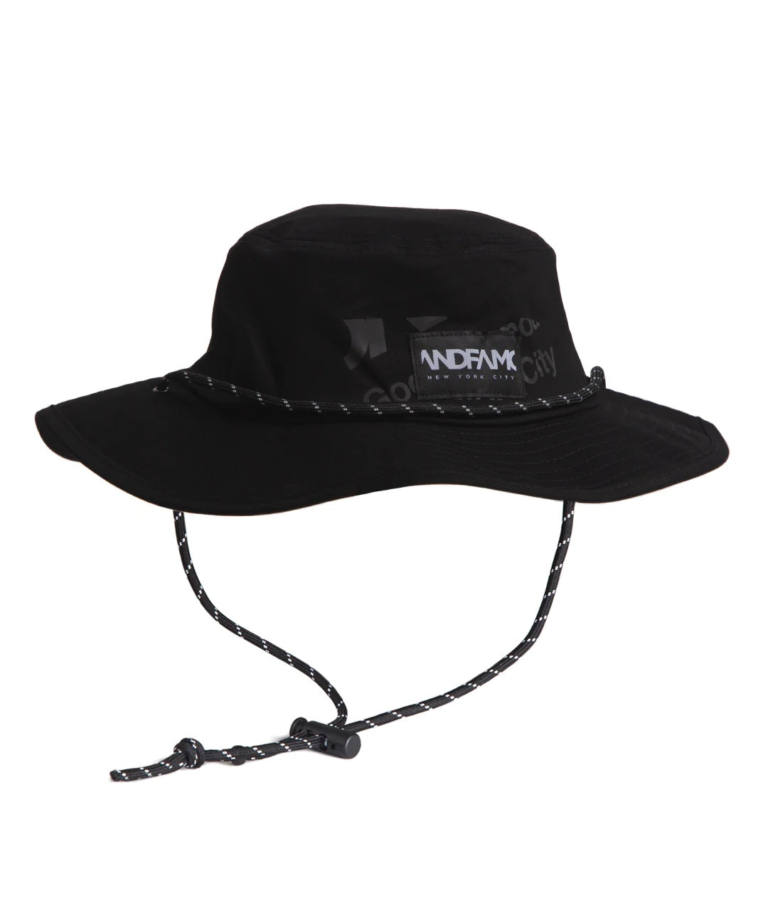 God & Famous The Boonie Hat - Black