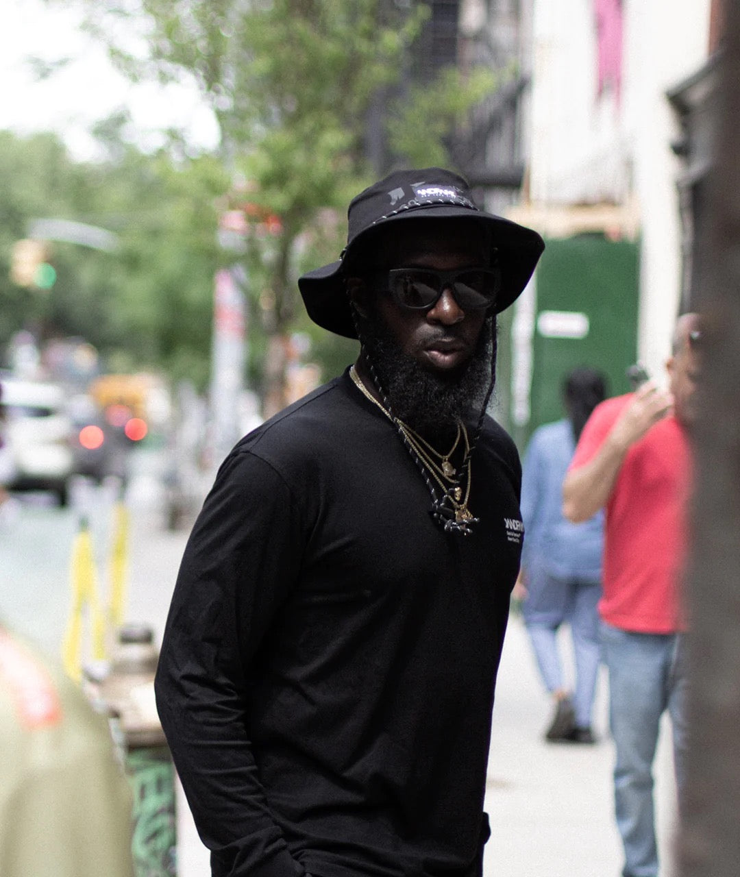 God & Famous The Boonie Hat - Black