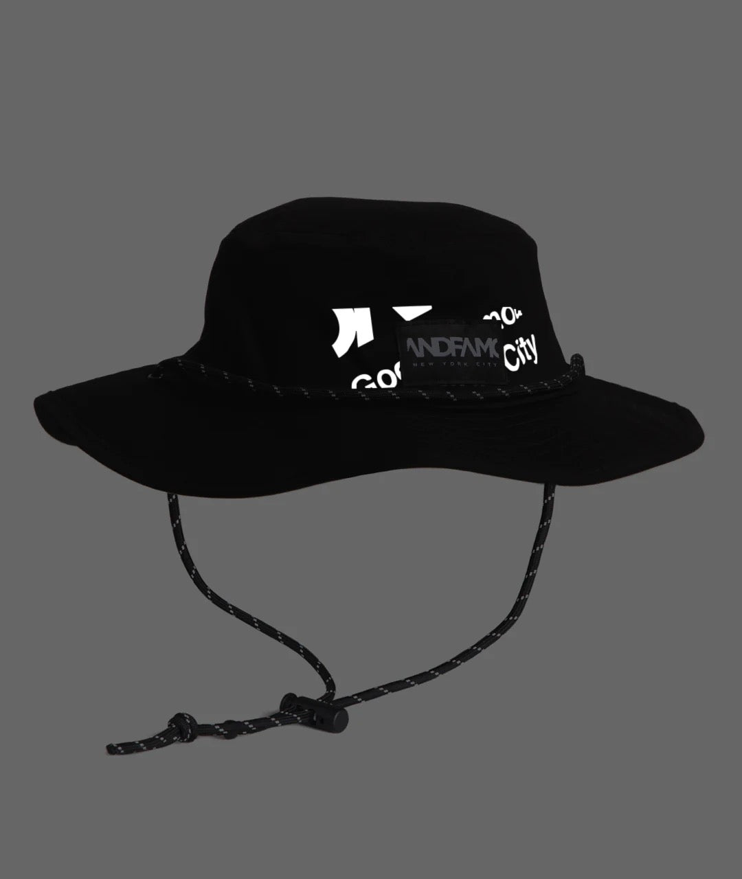God & Famous The Boonie Hat - Black