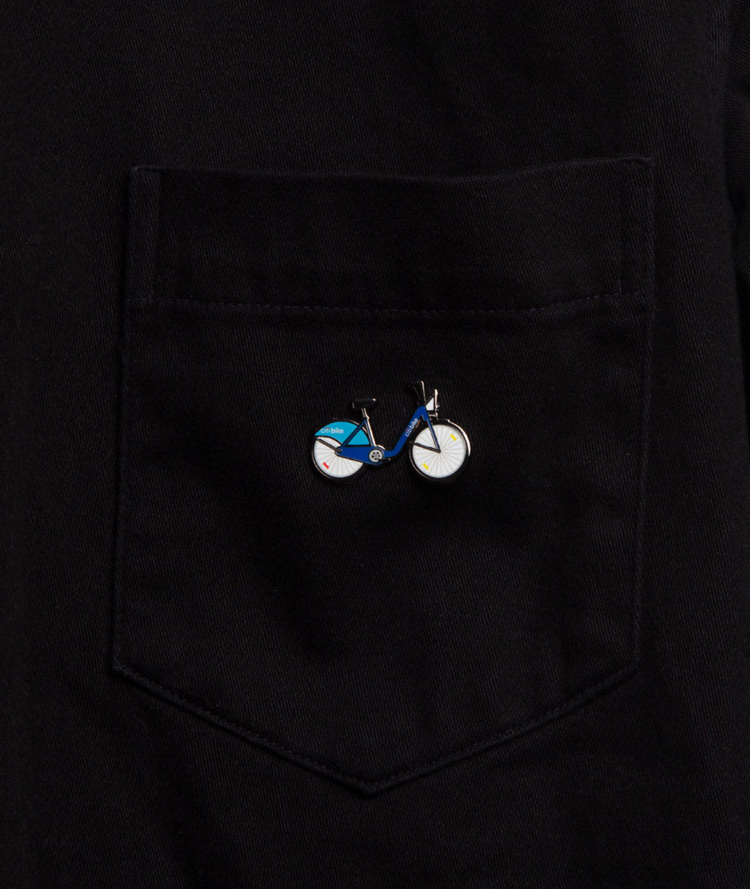 God & Famous CitiBike Enamel Pin