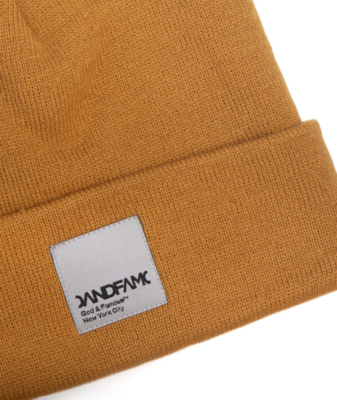 God & Famous 1-Panel Watch Cap - Coyote