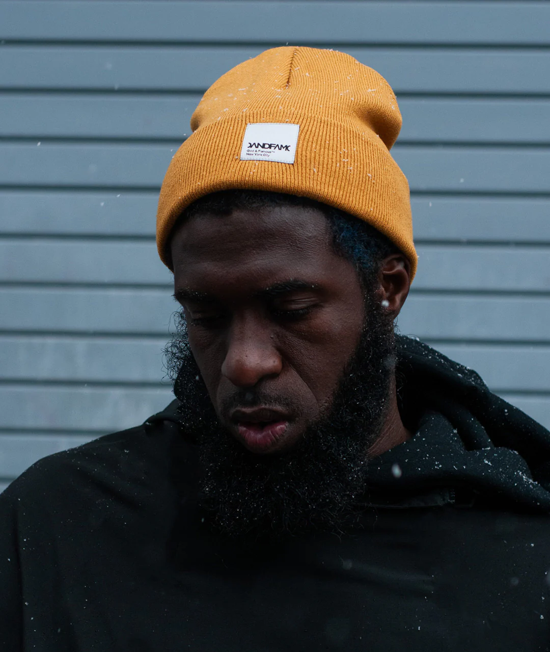 God & Famous 1-Panel Watch Cap - Coyote