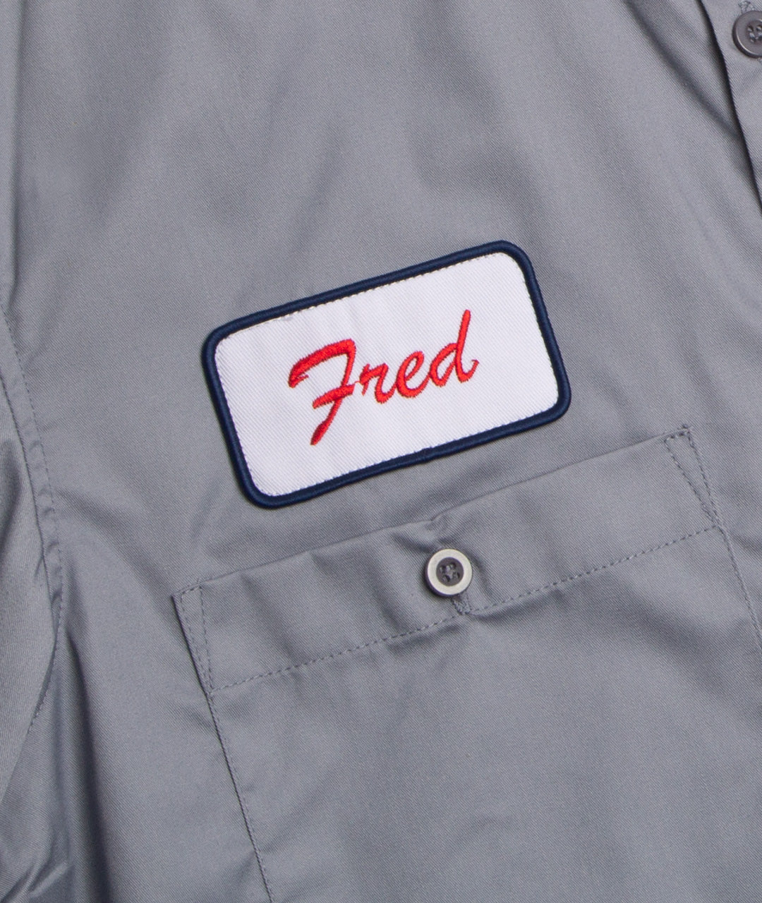 God & Famous Fred Workshirt - Janitor Gray