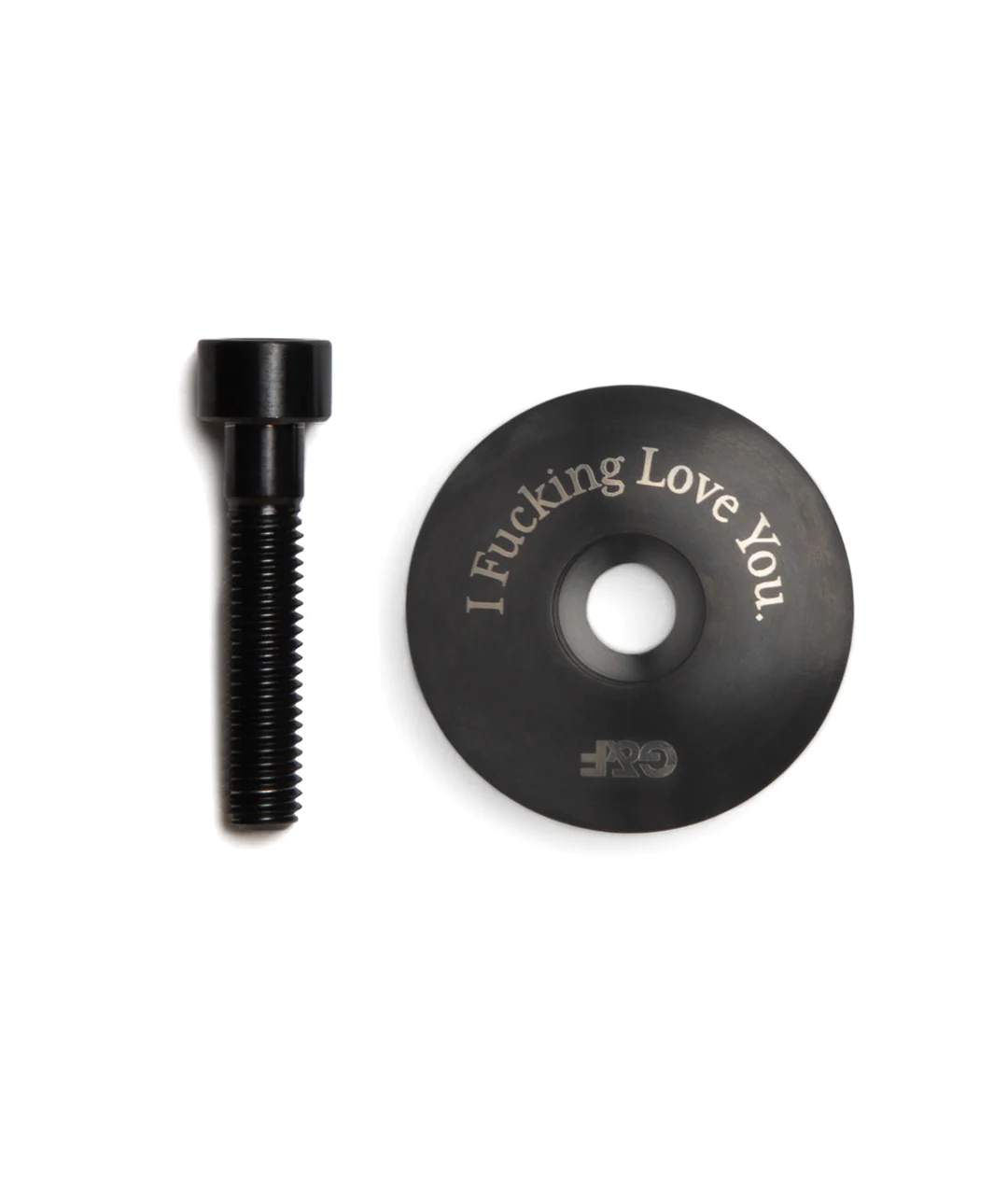 God & Famous Titanium Top Cap - I F*cking Love You