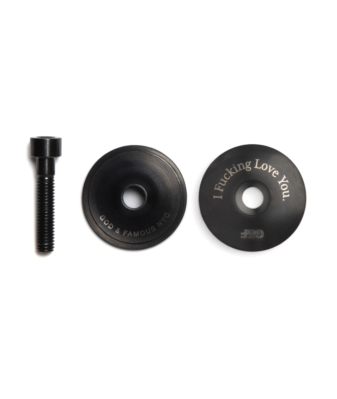 God & Famous Titanium Top Cap - I F*cking Love You