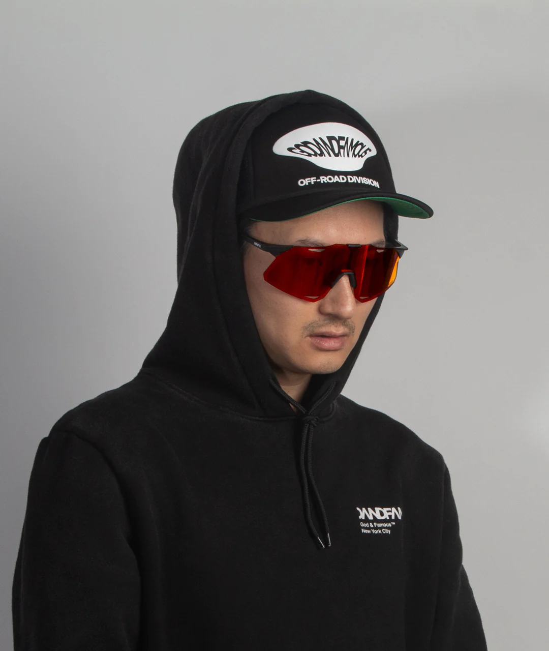 God & Famous Overland Mesh Hat - Black