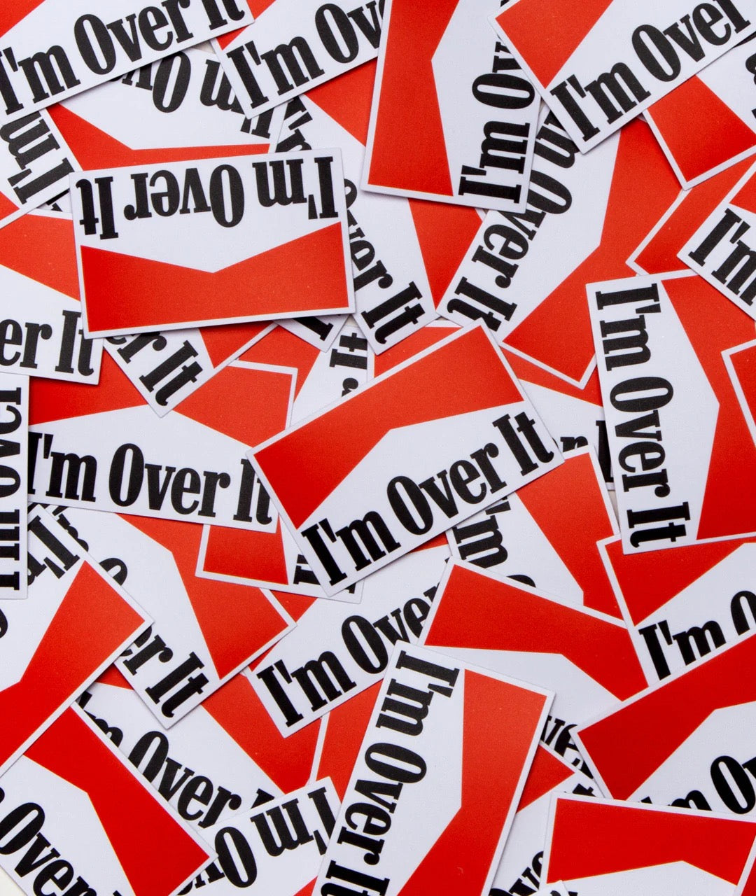 God & Famous I'm Over It Sticker