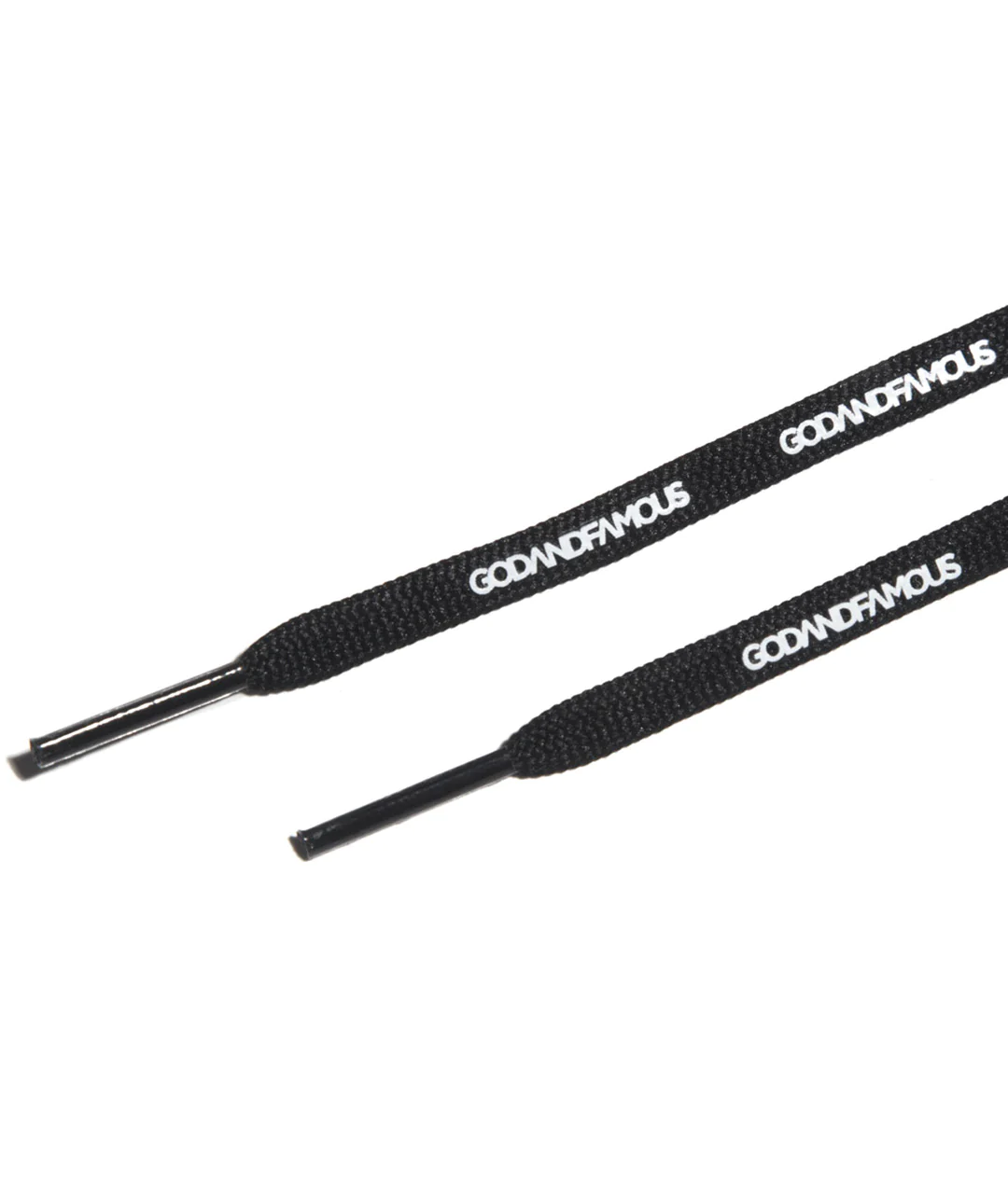 God & Famous Team Lace (43 in.) - Black