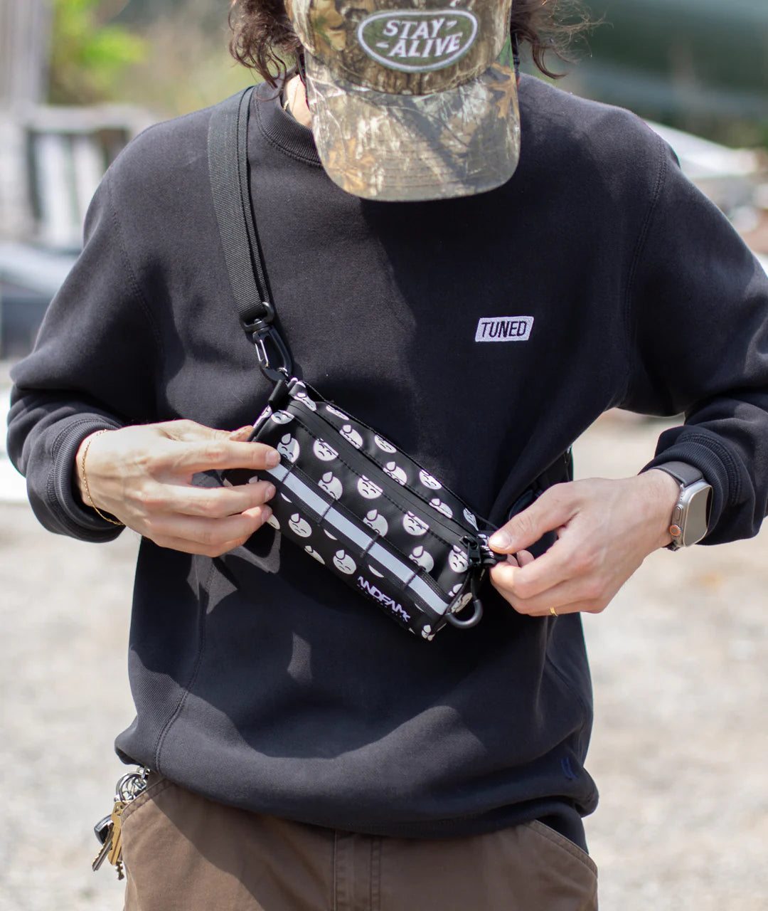 God & Famous Universal Shoulder Strap - Black