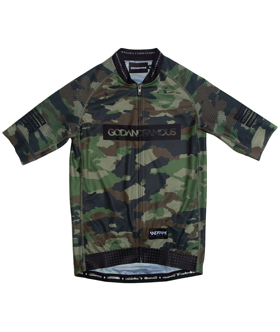 God & Famous Woodland Camo Jersey