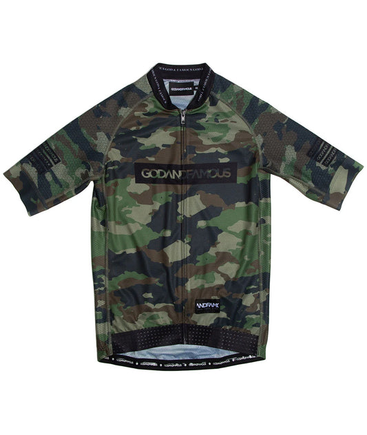 God & Famous Woodland Camo Jersey