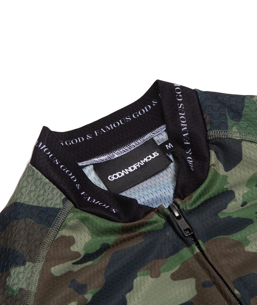 God & Famous Woodland Camo Jersey