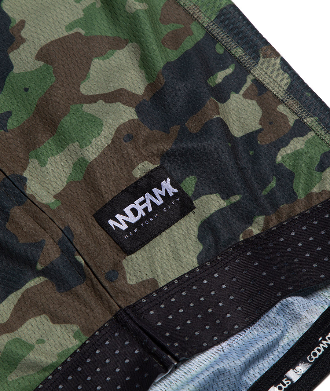 God & Famous Woodland Camo Jersey