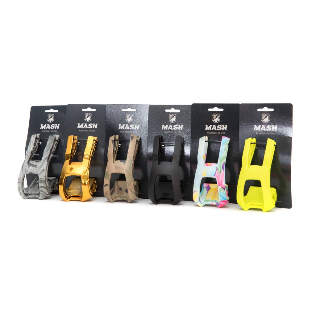 MASH Nylon Double Toe Clips - Floral