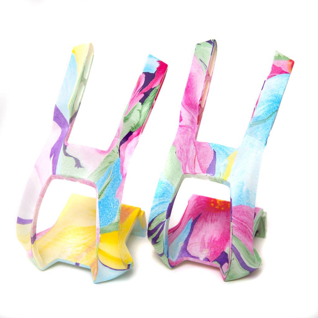 MASH Nylon Double Toe Clips - Floral