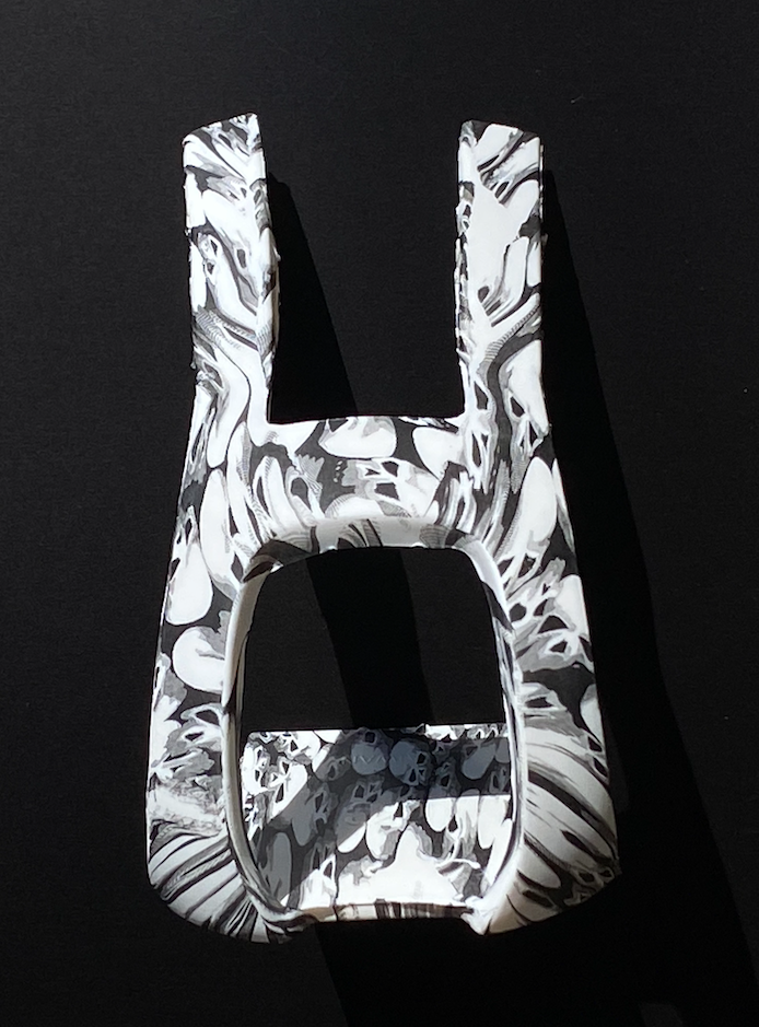 MASH Nylon Double Toe Clips - B&W Skulls