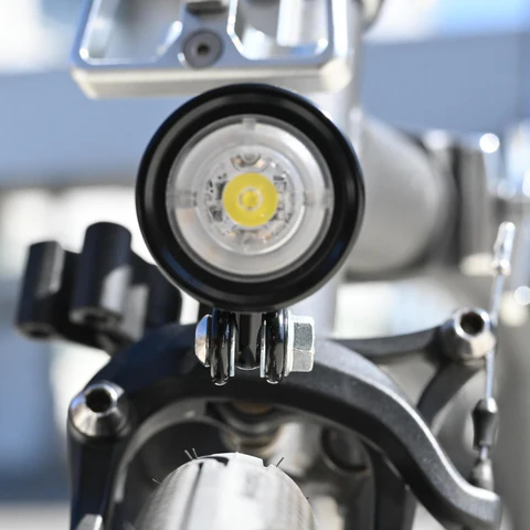 KiLEY Center Fork Stay SS-03 for BROMPTON - Silver