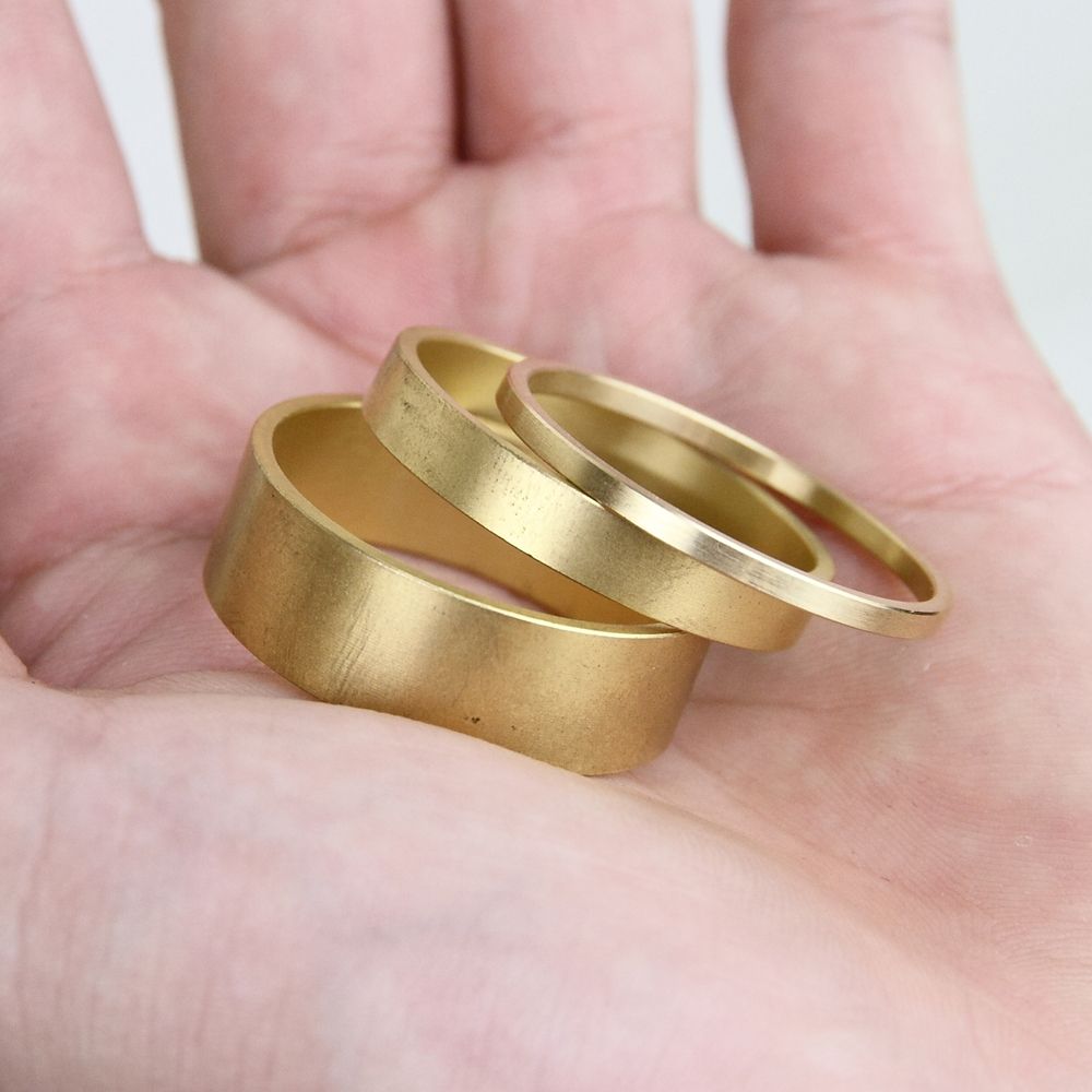 Blue Lug 1-1/8 inch Brass Spacer